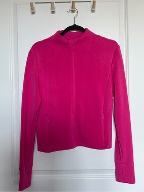 Salt Project Electric Fuchsia Cloud Form Full Zip Jacket